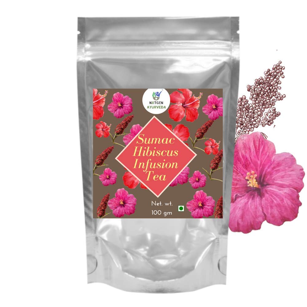 Nxtgen Ayurveda Hibiscus Sumac Infusion Tea G Powder