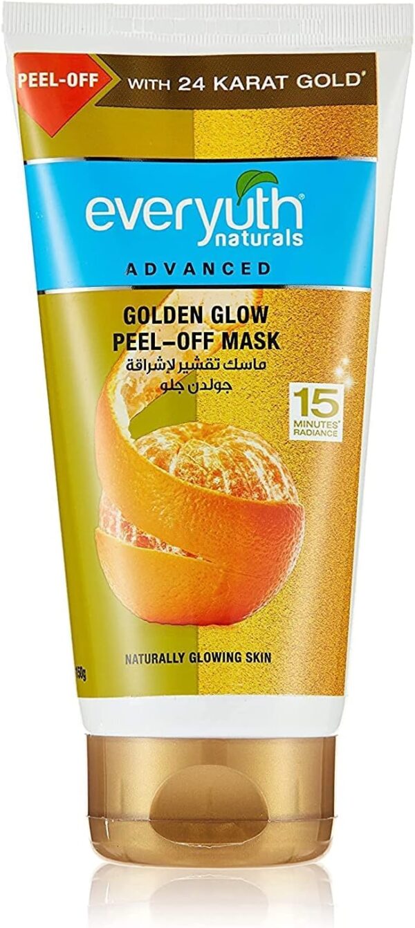 Everyuth Naturals Mask Advanced Golden Glow Peel Off Mask 150gm