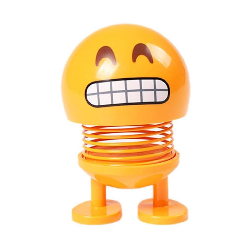 Param Emoji Smile Funny Shaking Head Toy Cartoon Funny Spring Model ...