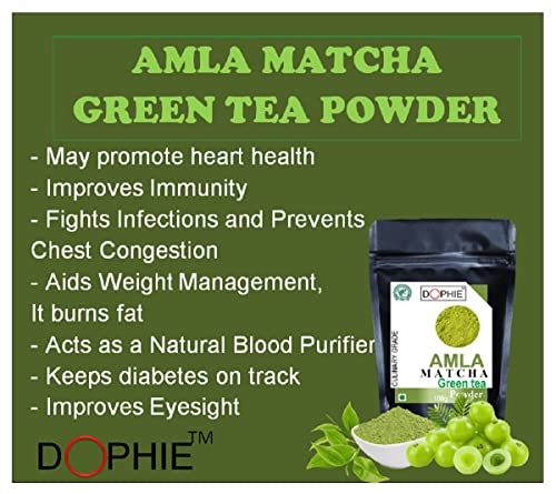 Dophie Neem Matcha Green Tea Powder (100g *PACK 2) Culinary Grade ...