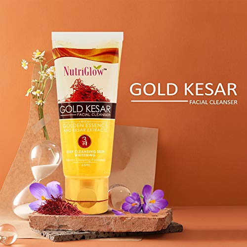 NutriGlow Gold Kesar Face Wash With Kesar Extract For Clean your Face ...