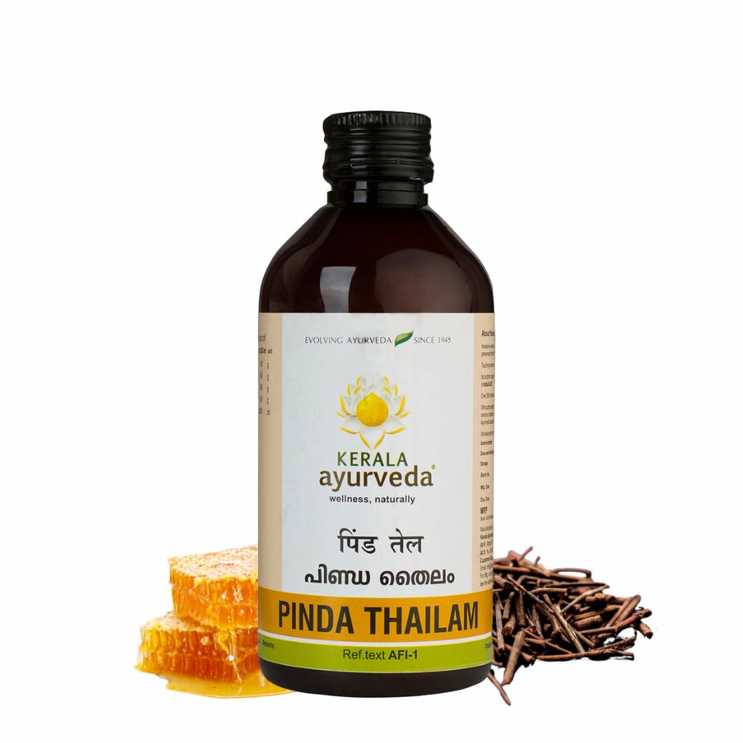 Kerala Ayurveda Pinda Thailam 200 Ml | Gout Joint Pain Relief Oil ...