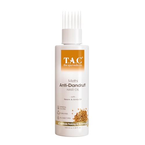 TAC – The Ayurveda Co. Methi Hair Oil for Damage Hair and Dandruff ...