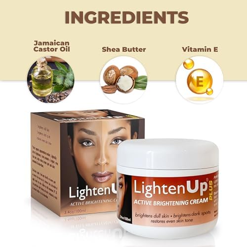 OMIC LightenUp Plus, Skin Brightening Cream – 3.4 fl oz / 100ml – Daily ...