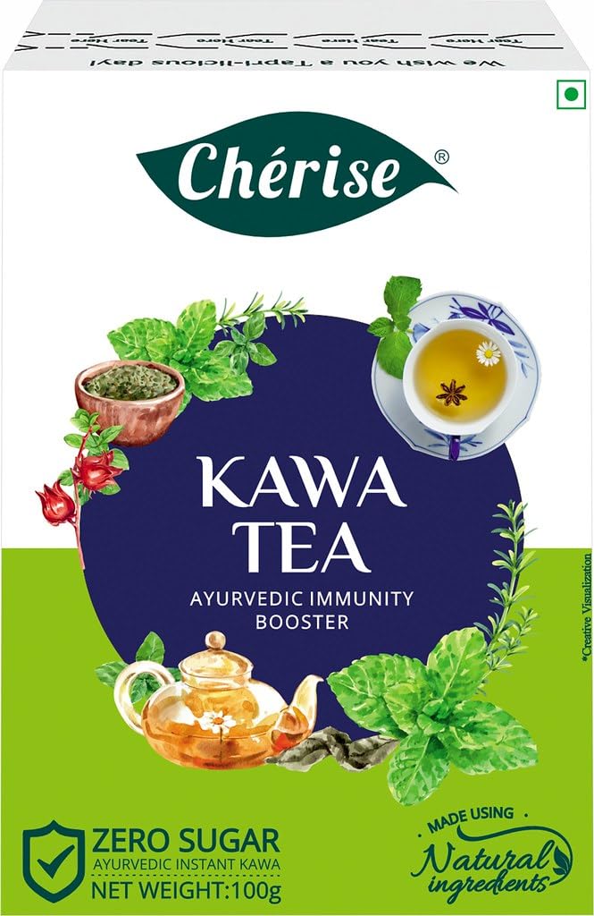 Cherise Kawa Tea – Detox Green Tea Drink, 10g x 10 Sachets – Ready to ...